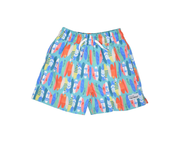FLAP HAPPY UPF 50+ WESLEY SWIM TRUNKS SURFING SAFARI