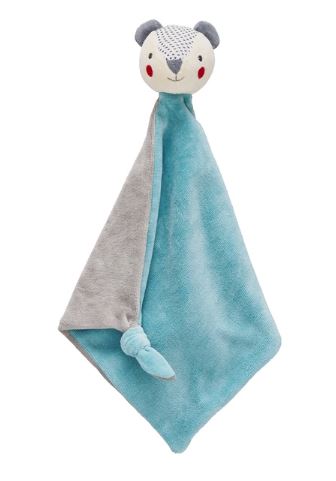 ORGANIC SOFT COTTON BEAR BLANKIE