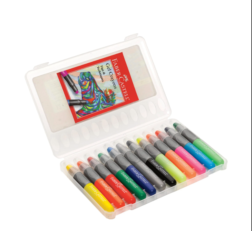GEL CRAYONS 12CT