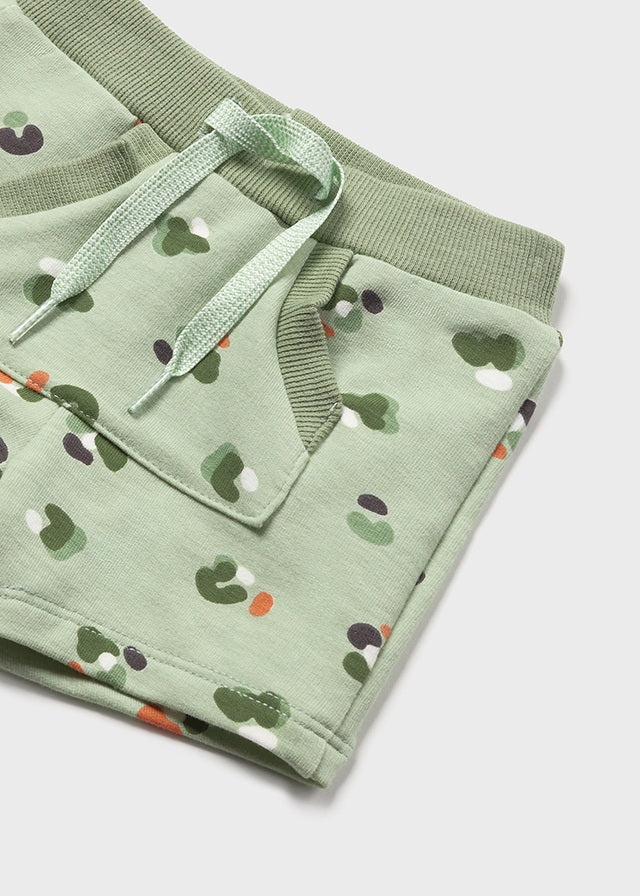 MAYORAL PRINTED FLEECE SHORTS