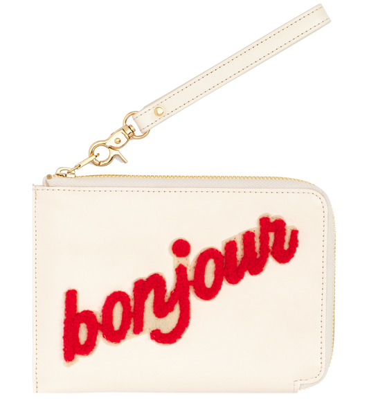 BONJOUR GETAWAY TRAVEL CLUTCH