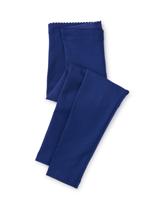 TEA SOLID LEGGINGS - COSMIC BLUE