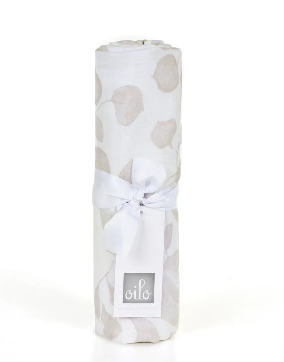 OILO LEAF INFANT SWADDLE BLANKET
