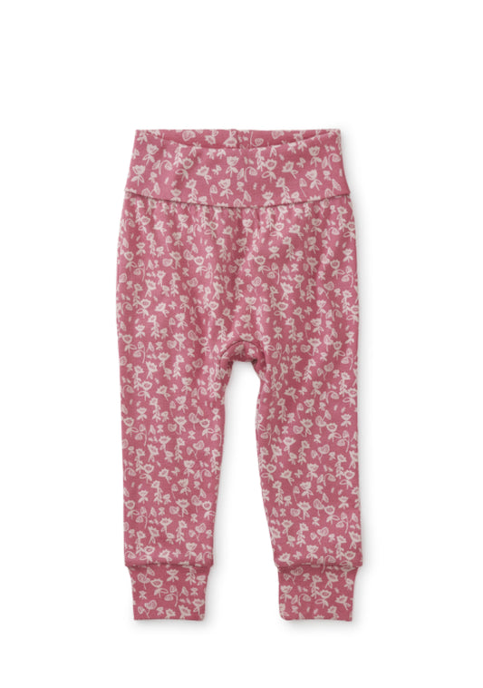 TEA COLLECTION FOLD OVER WAIST BABY PANTS