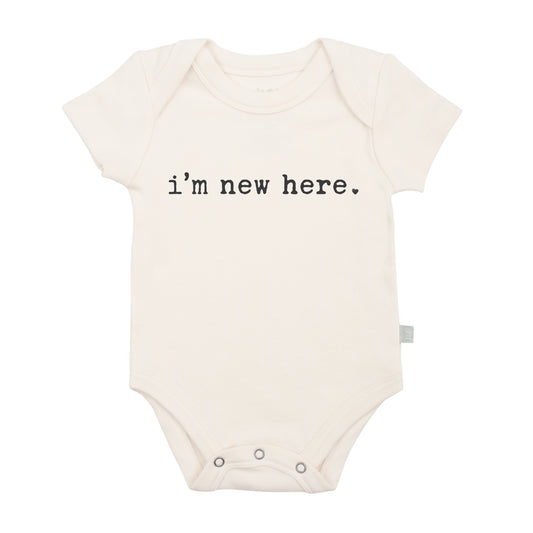 GRAPHIC BODYSUIT - I'M NEW HERE