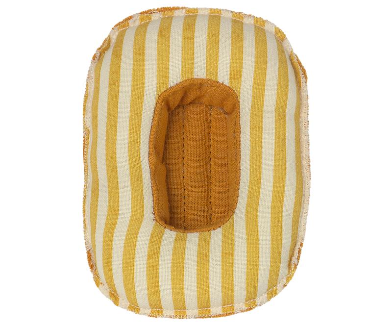 BEACH RAFT- YELLOW STRIPE