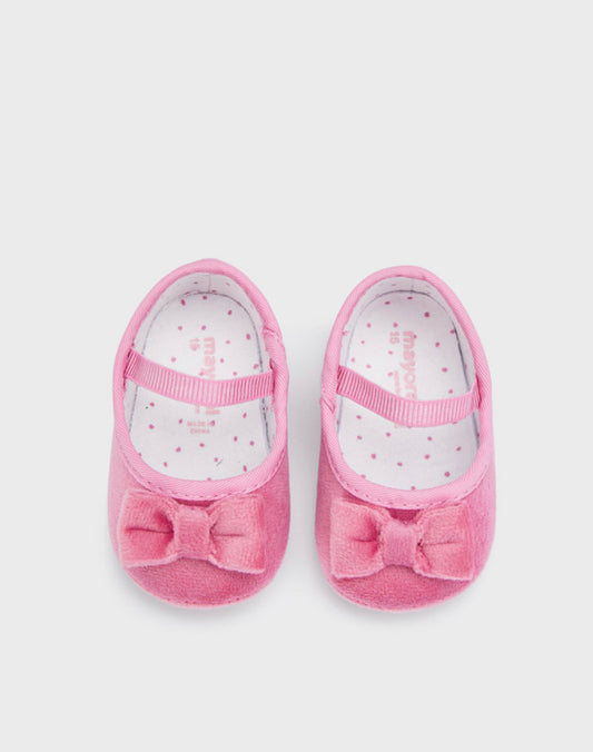 PINK SHOES INFANT HEADBAND SET