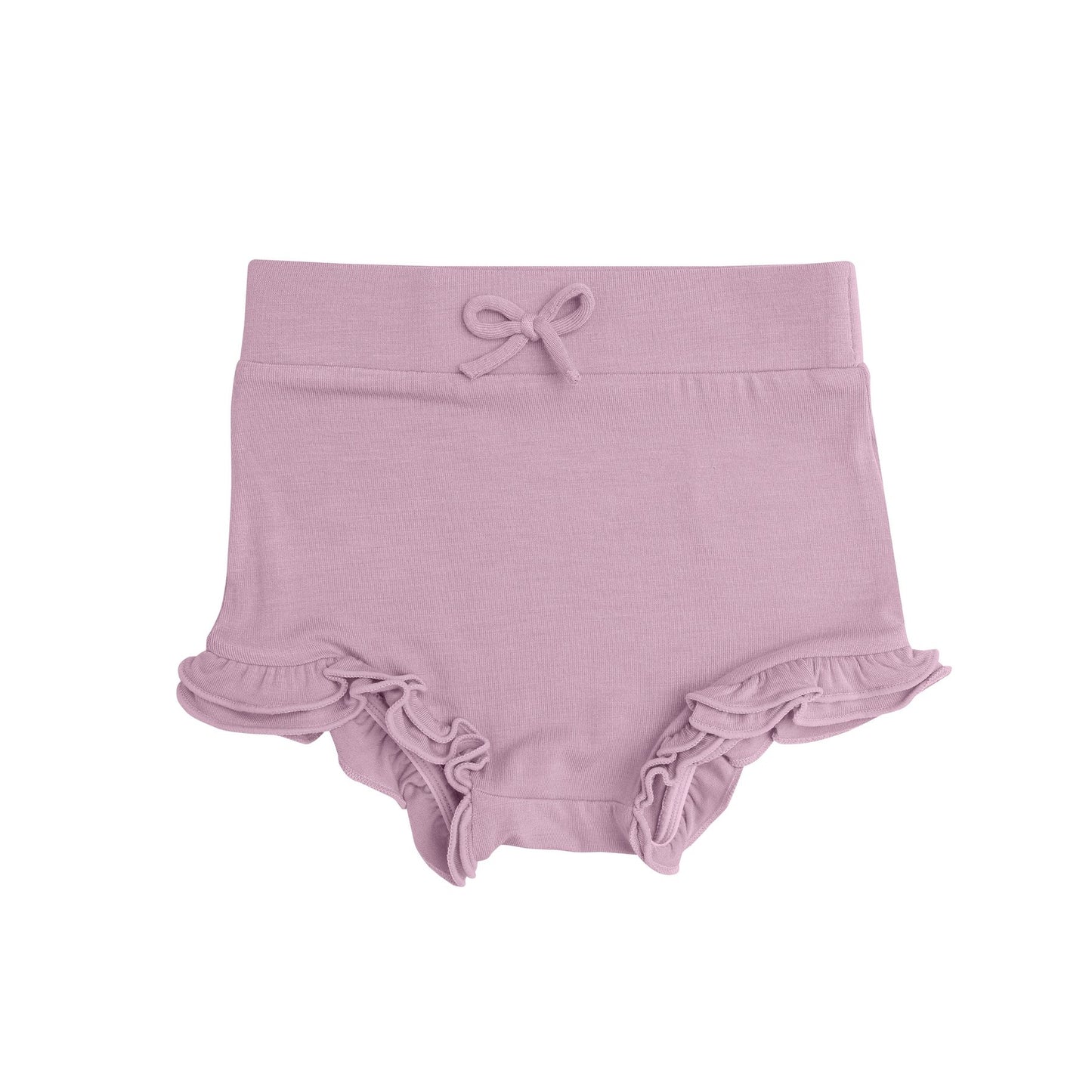 MODERN BASICS HIGH WAIST SHORTS LILAC