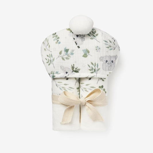 ORGANIC BATH WRAP KOALA PRINT