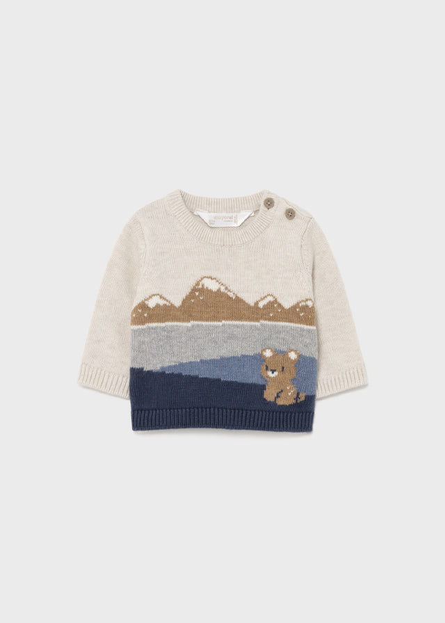 MAYORAL JACQUARD SWEATER