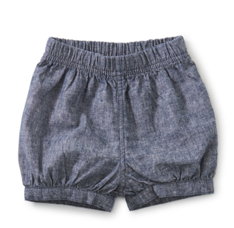 CHAMBRAY BABY SHORTS