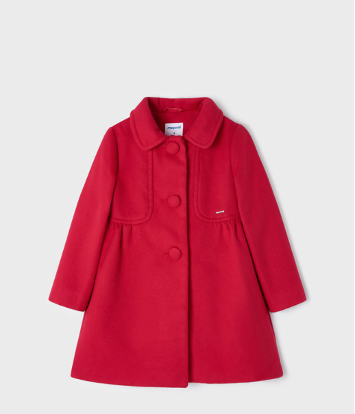 MAYORAL MOUFLON COAT - RED