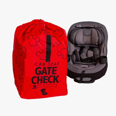 DISNEY BABY GATE CHECK TRAVEL BAG FOR CAR SEATS