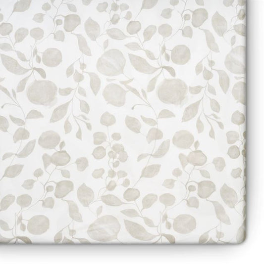 OILO LEAF JERSEY CRIB SHEET