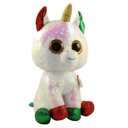 TY BEANIE CHRISTMAS STARDUST UNICORN MEDIUM