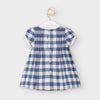 MAYORAL PLAID SHORT SLEEVED DRESS
