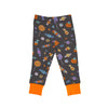 HALLOWEEN CANDIES LOUNGE WEAR SET BLACK