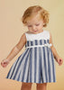 ABEL & LULA STRIPES LINEN DRESS