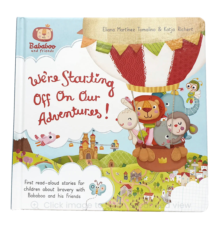 WE'RE STARTING OFF ON OUR ADVENTURES! BOOK