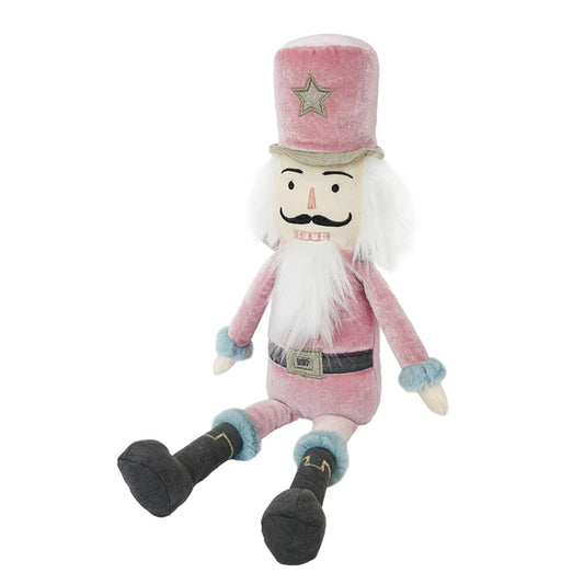 NUTCRACKER SHELF SITTER LARGE - PINK