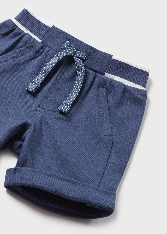MAYORAL COTTON SHORTS - NAVY