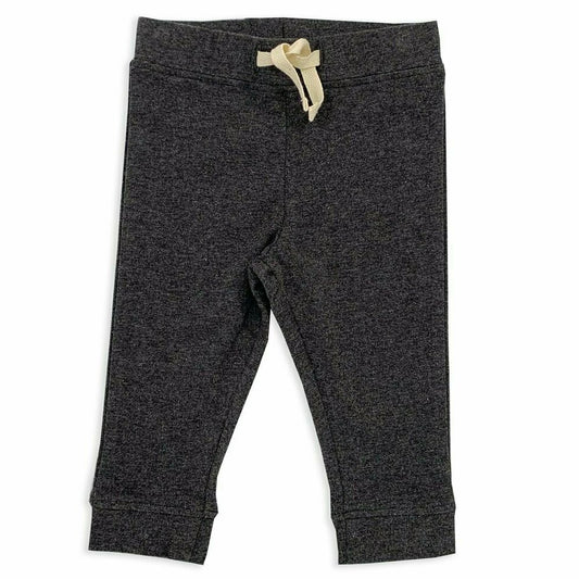 BABY DRAWSTRING JOGGER PANTS - CHARCOAL