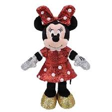 MINNIE MOUSE - RED SPARKLE MEDIUM