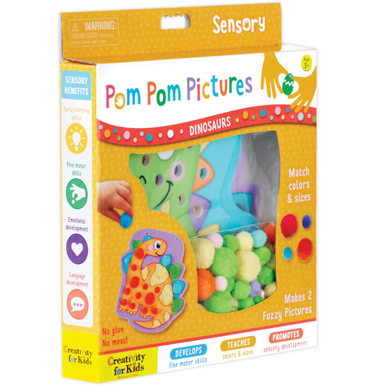 POM POM PICTURES - DINOSAURS