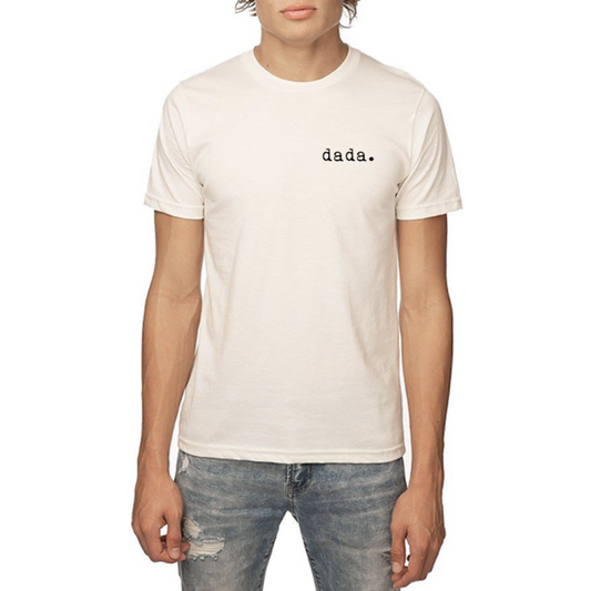DADA - ADULT UNISEX ORGANIC TEE- BLACK