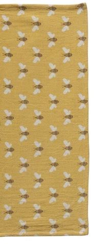COTTON BABY BURP CLOTH - BEE