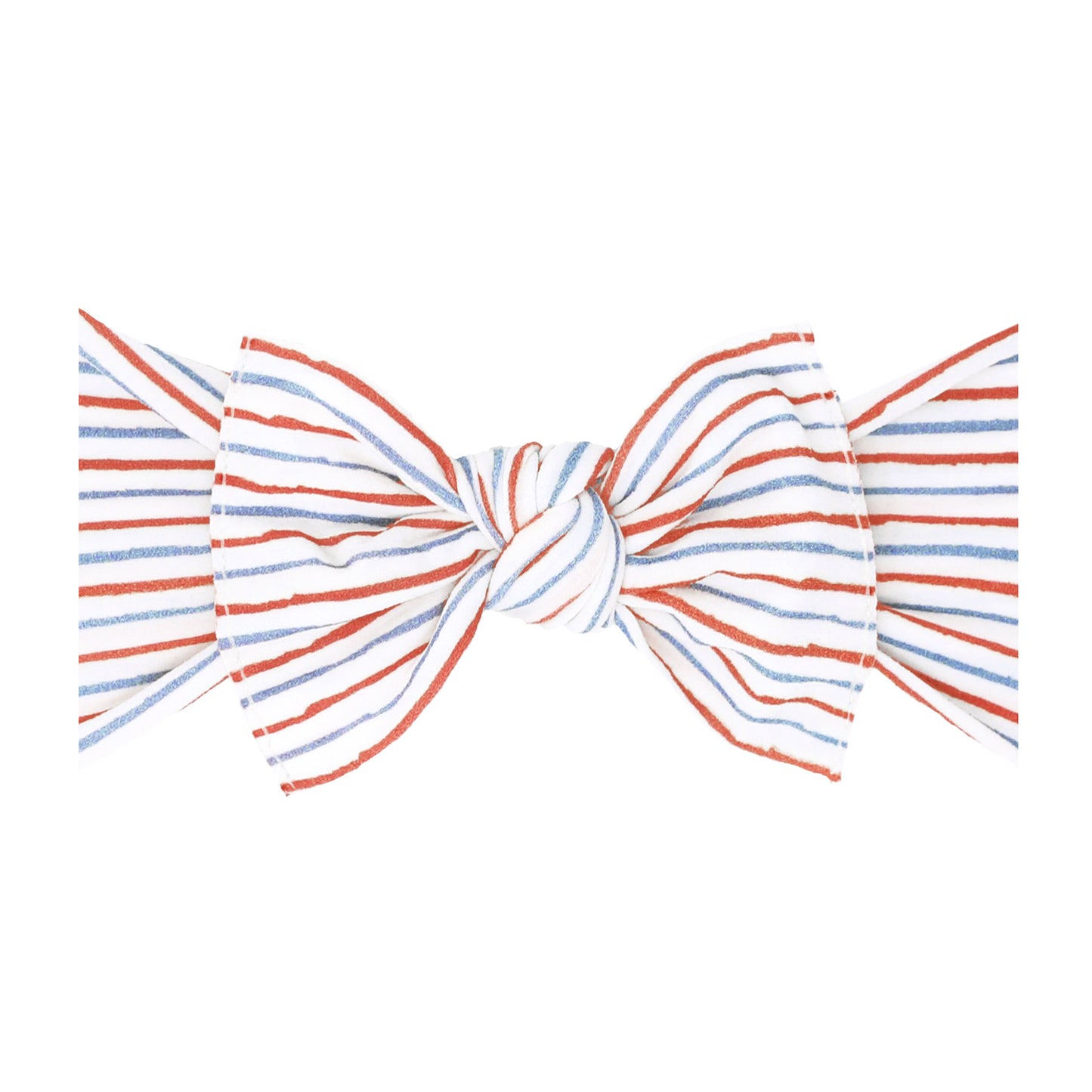 BABY BLING PRINTED KNOT- AMERICANA STRIPE