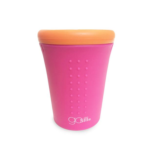 GOSILI 12 OZ SILICONE OH CUP PINK/TART