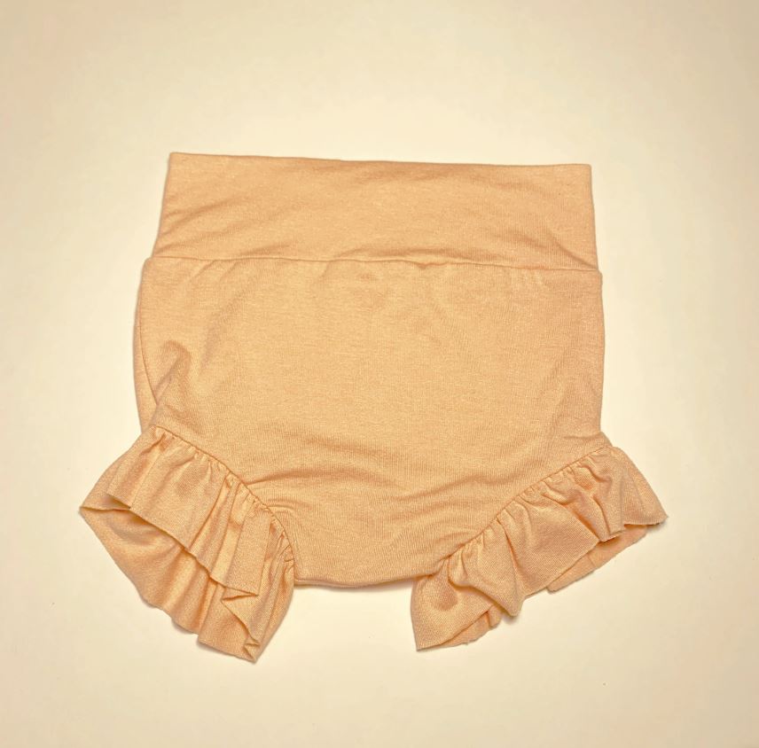 SUGAR + MAPLE HIGH WAIST BLOOMER PEACH