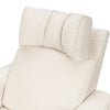 Willa Deluxe Power Glider Recliner w/Heat&Massage in Performance Beach Eco-Weave