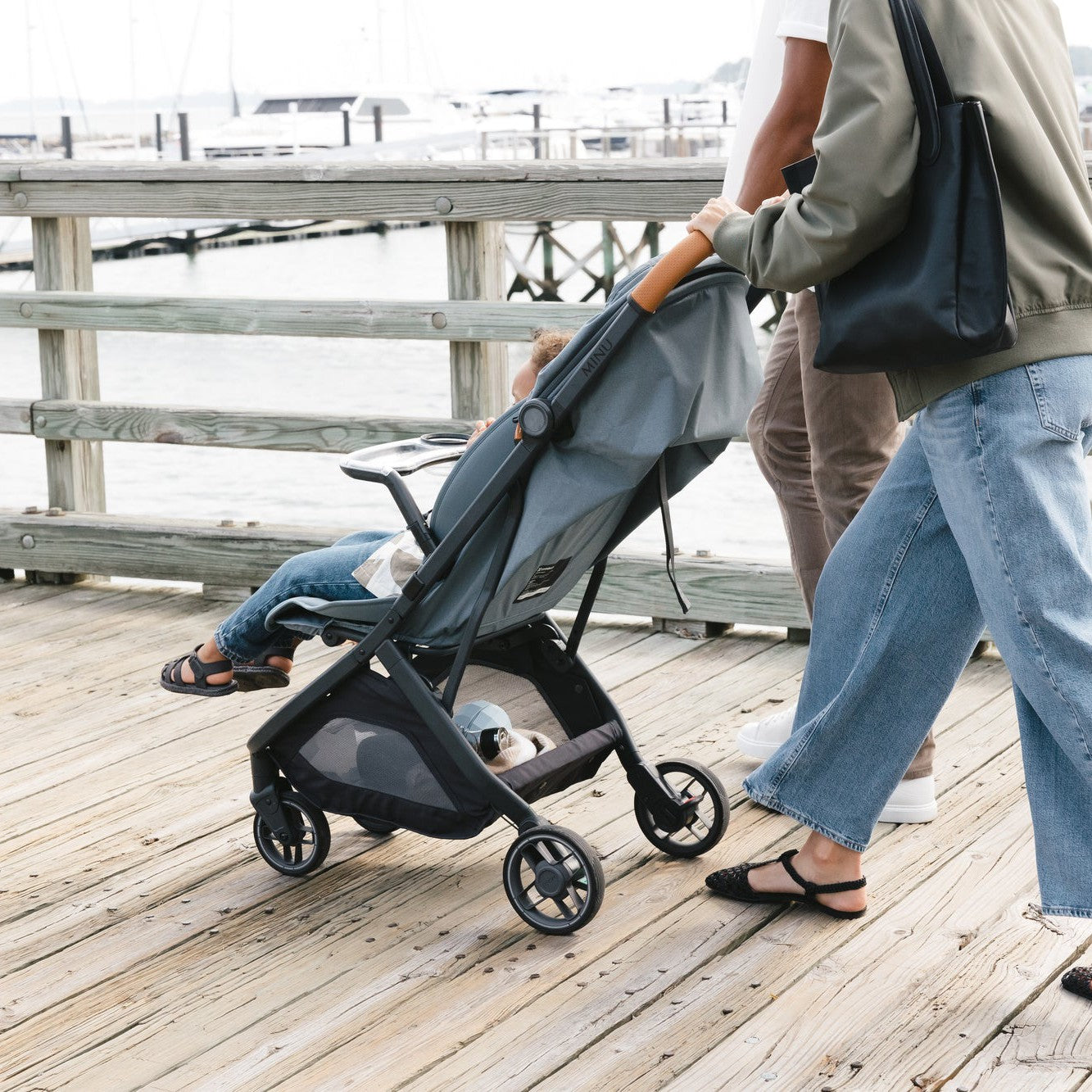 UPPAbaby Minu V3 Stroller Dillan (Stone Blue)