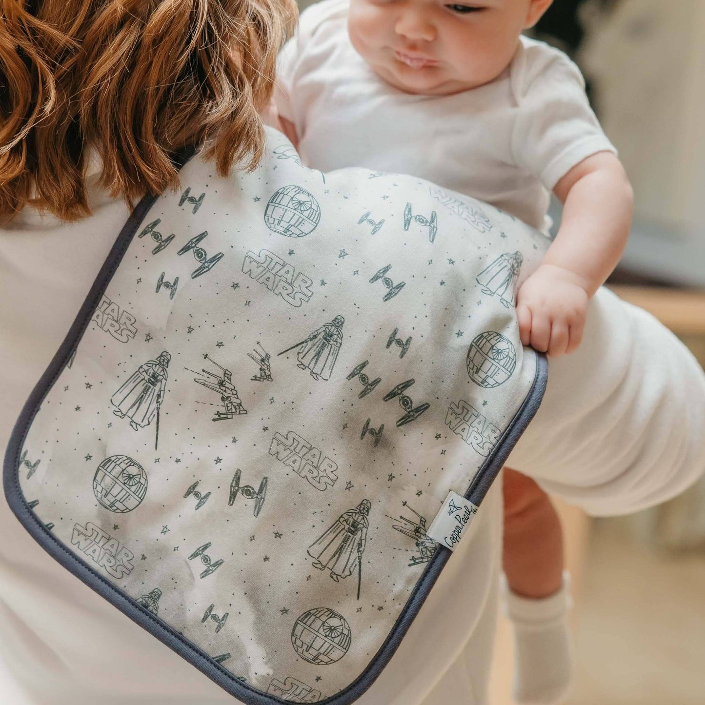 COPPER PEARL TATTOOINE BURP CLOTH SET (3-PACK)