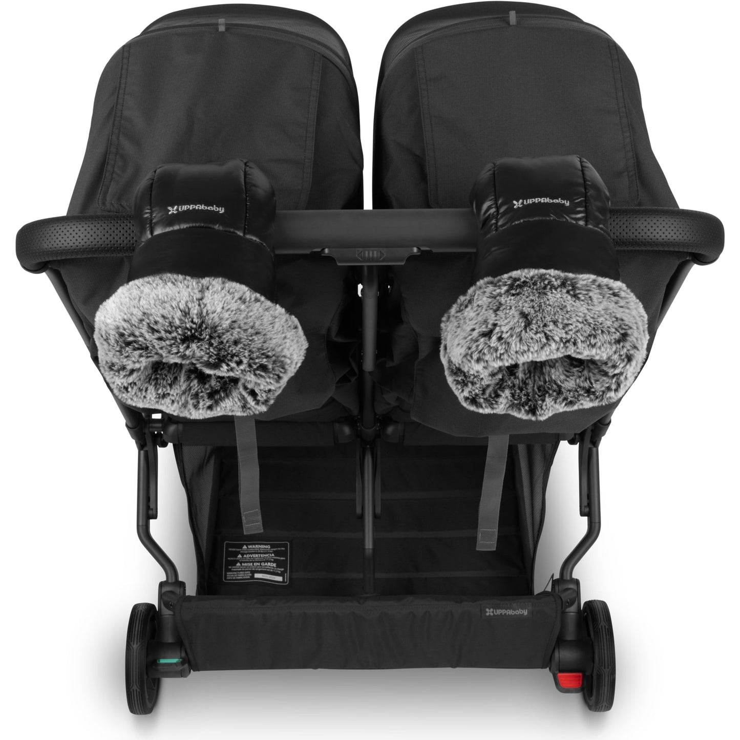 CozyHandmuffs Luxe – Lyla – Onyx Nylon