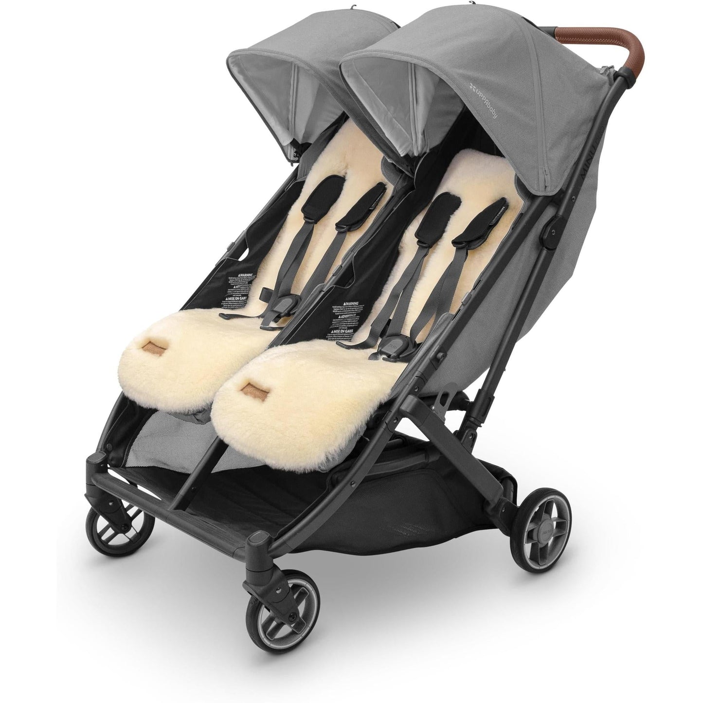 Seat Liner Luxe- Natural- Shearling Wool
