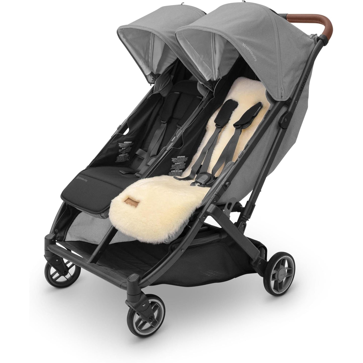Seat Liner Luxe- Natural- Shearling Wool
