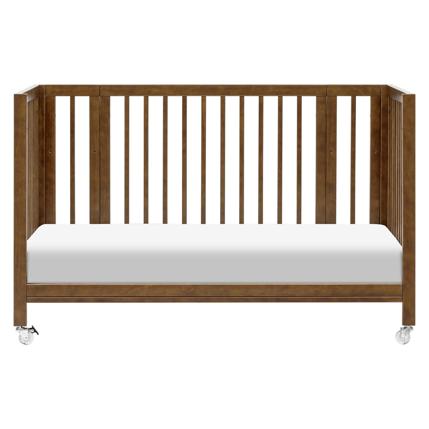 BABYLETTO ROLLI 9-IN-1 CONVERTIBLE ALL-STAGES CRIB WITH BASSINET & TODDLER BED CONVERSION KITS