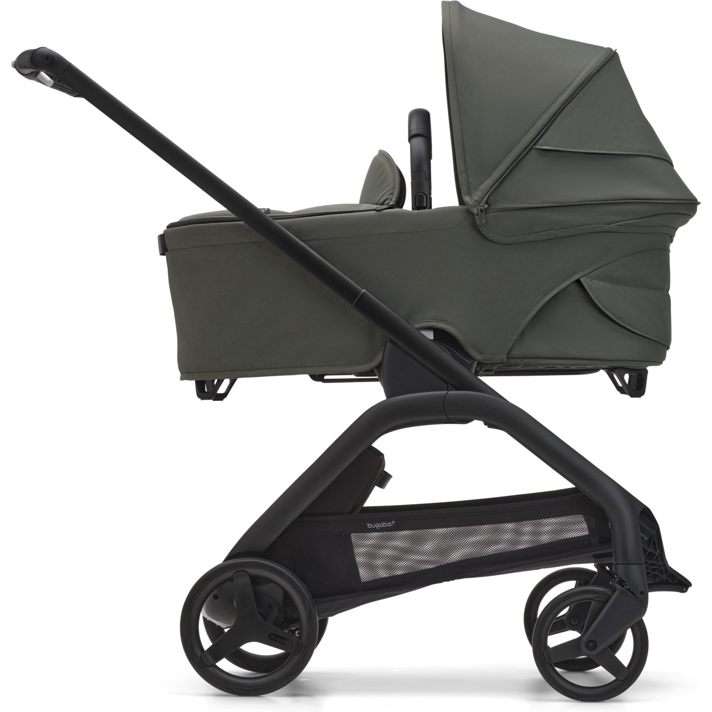 BUGABOO DRAGONFLY STROLLER + BASSINET
