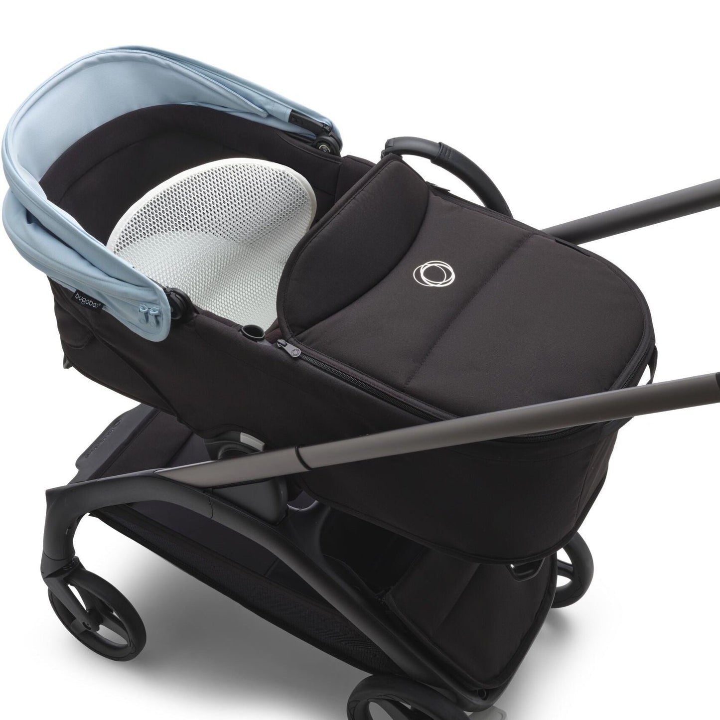 BUGABOO DRAGONFLY STROLLER + BASSINET