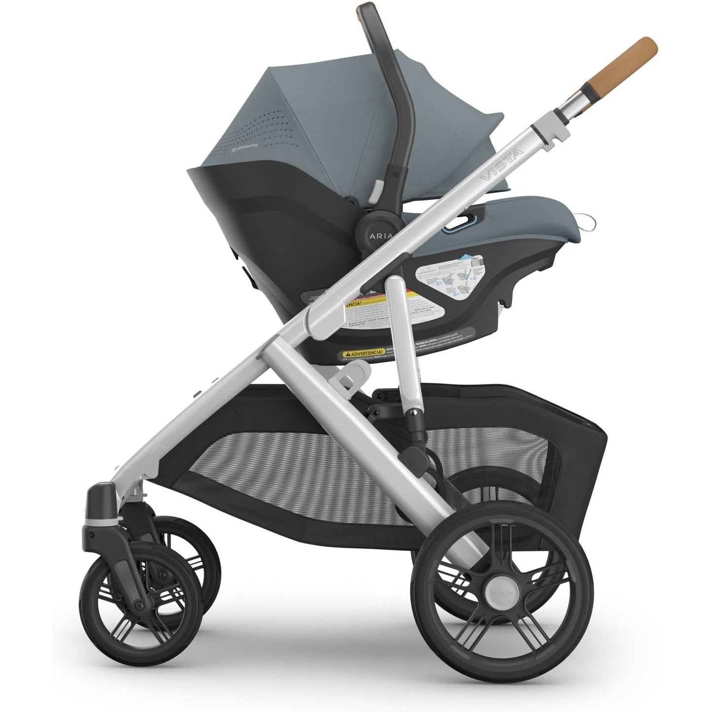 UPPABABY ARIA V2 INFANT CAR SEAT - EVELYN