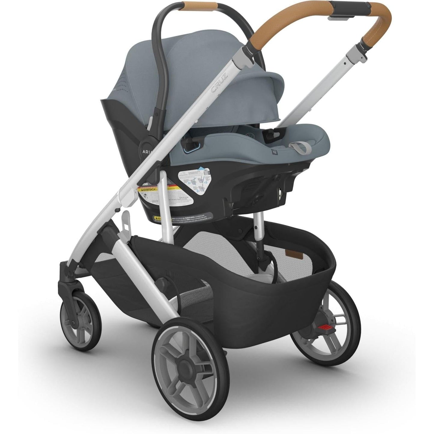 UPPABABY ARIA V2 INFANT CAR SEAT - EVELYN