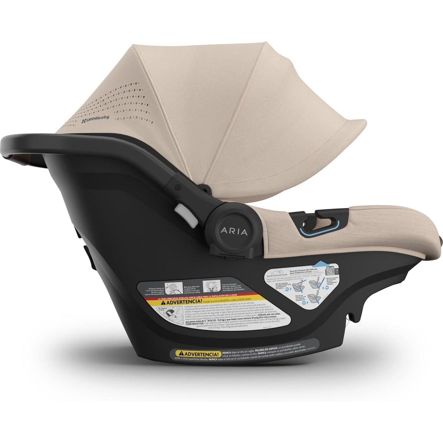 UPPABABY ARIA V2 INFANT CAR SEAT - EVELYN