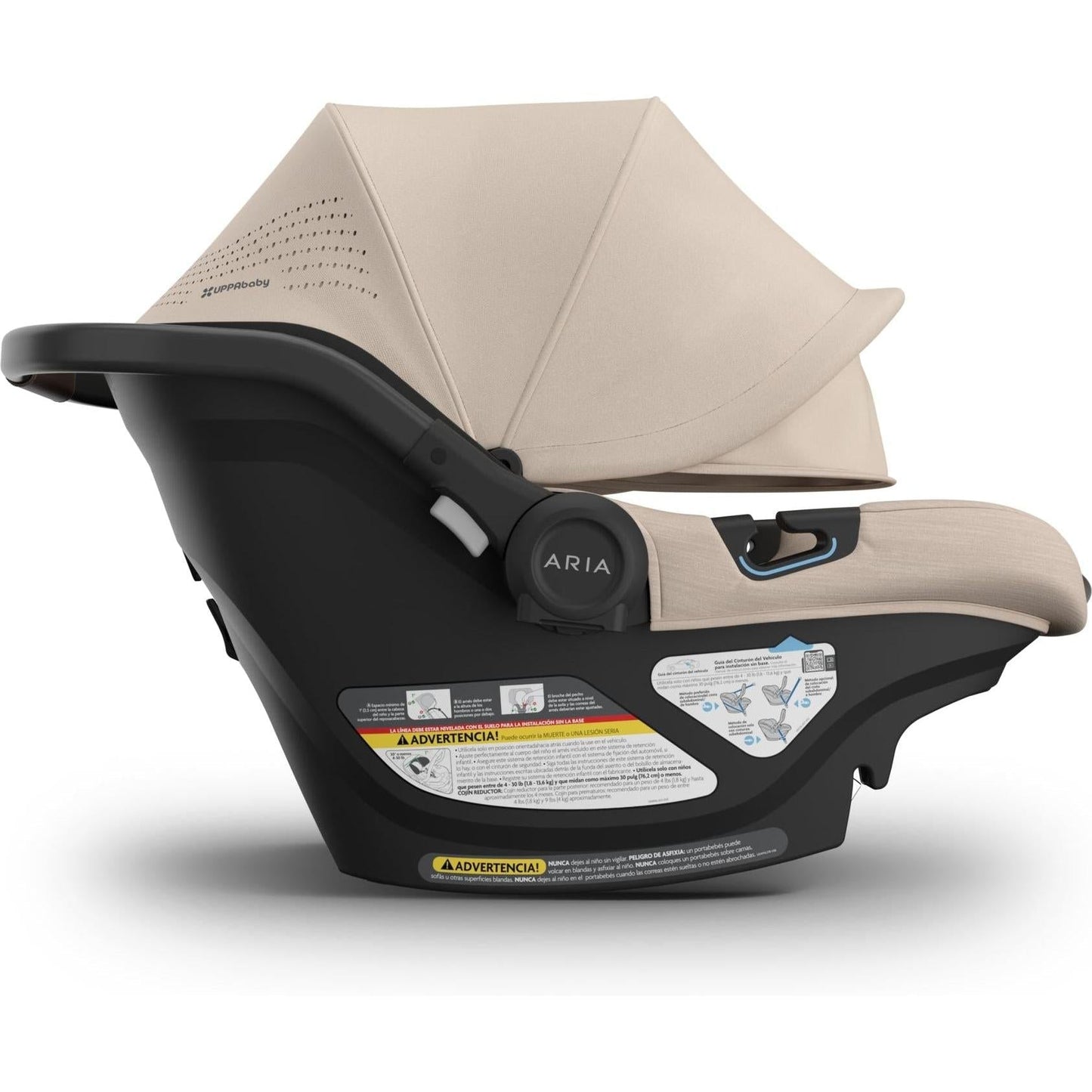 UPPABABY ARIA V2 INFANT CAR SEAT - EVELYN