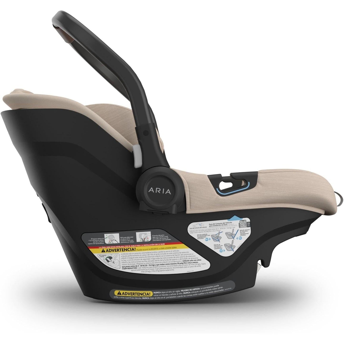 UPPABABY ARIA V2 INFANT CAR SEAT - EVELYN