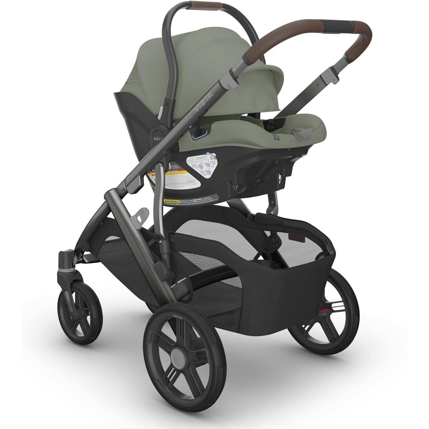 UPPABABY ARIA V2 INFANT CAR SEAT - EVELYN