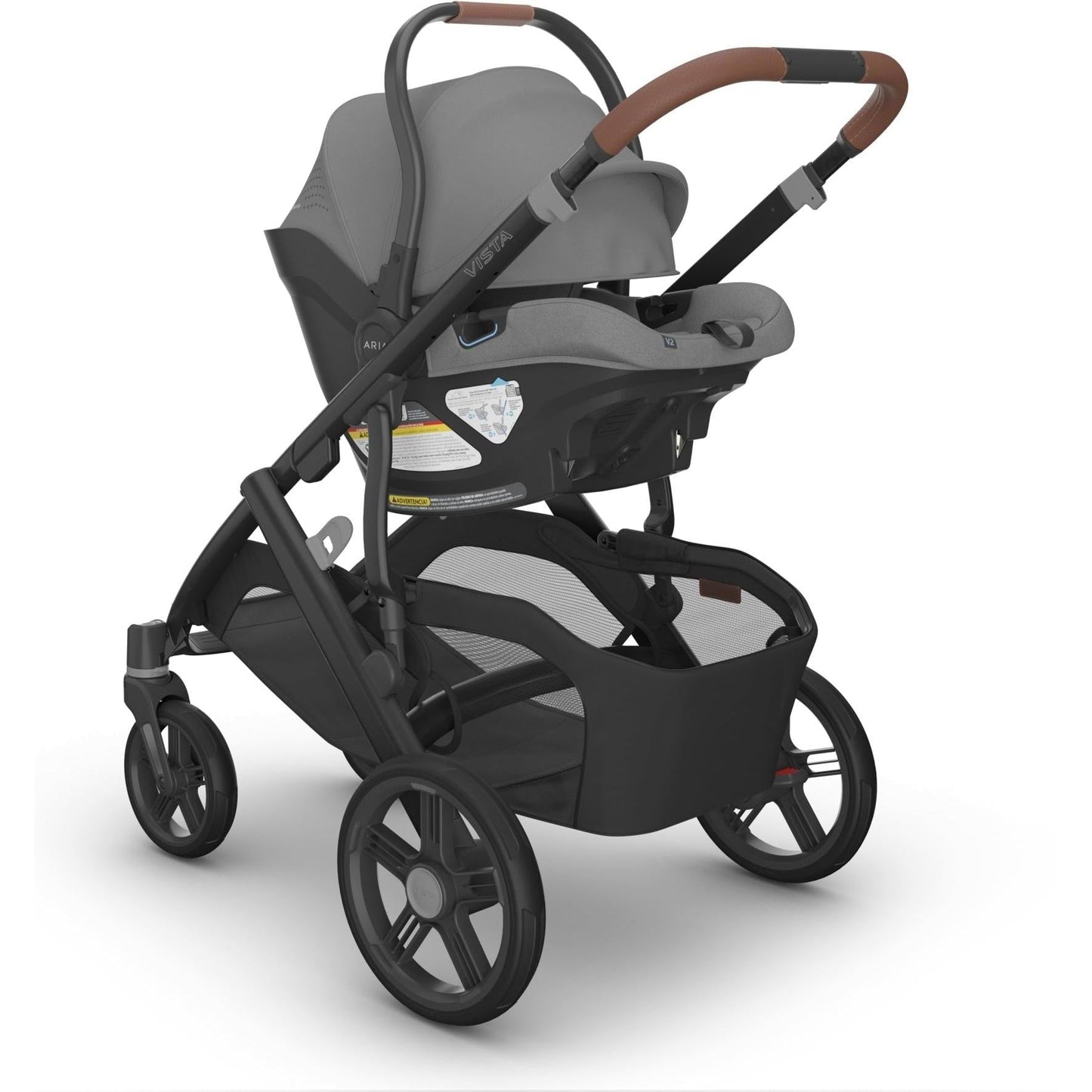 UPPABABY ARIA V2 INFANT CAR SEAT - EVELYN