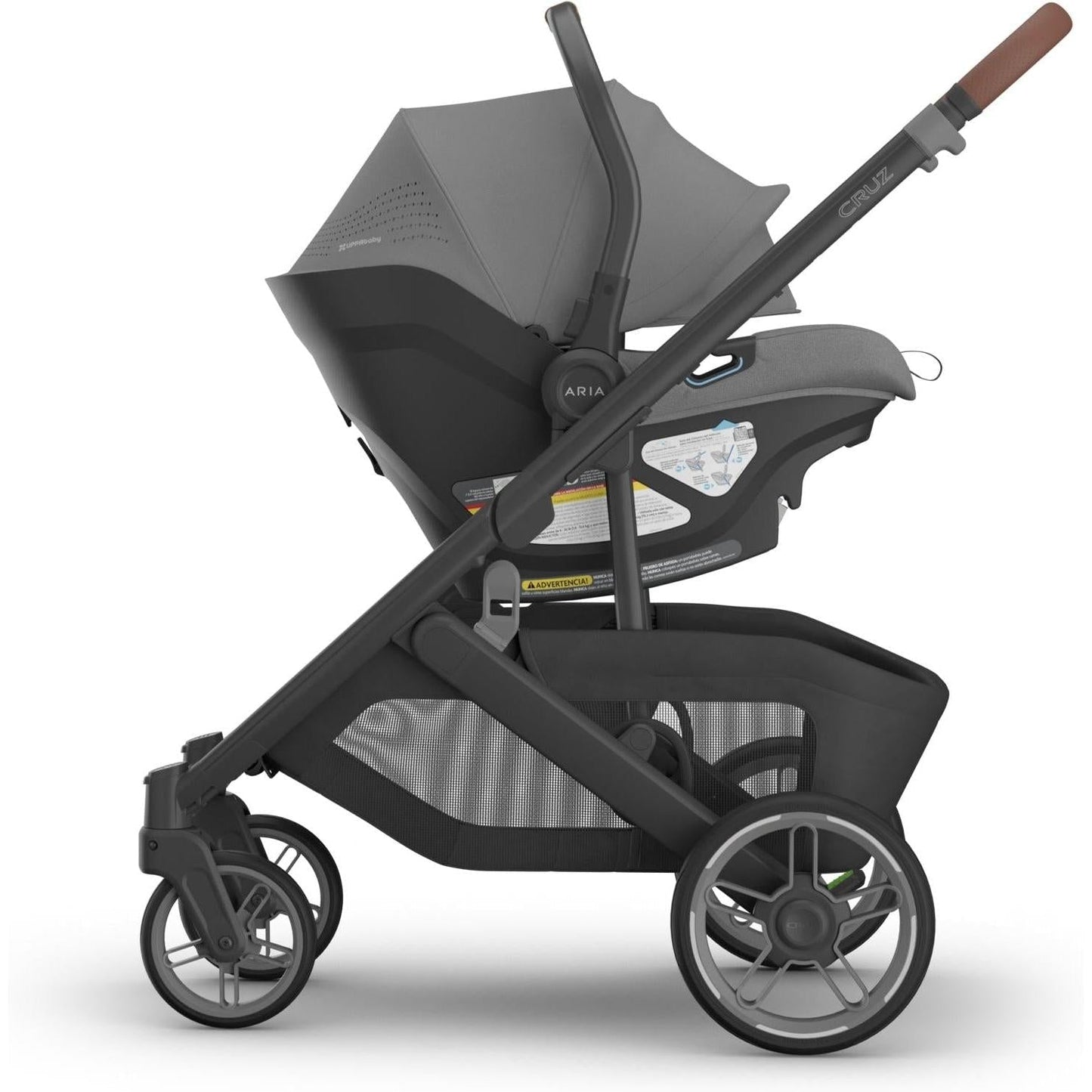 UPPABABY ARIA V2 INFANT CAR SEAT - EVELYN